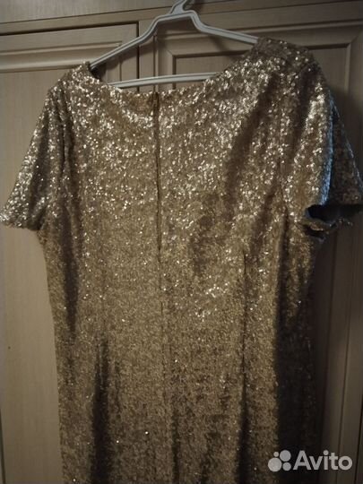 Платье пайетки George 54-56