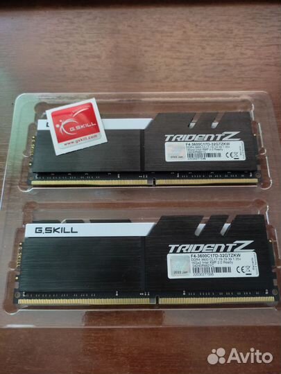 G.Skill Trident Z DDR4 3600MHz 32 Гб