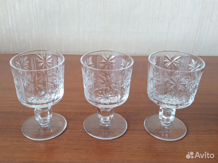 Бокалы, фужеры, рюмки, стопки, креманки (СССР)