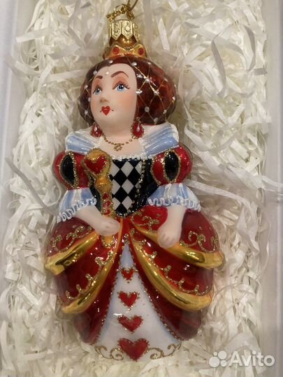 Елочные игрушки ариэль червовая королева