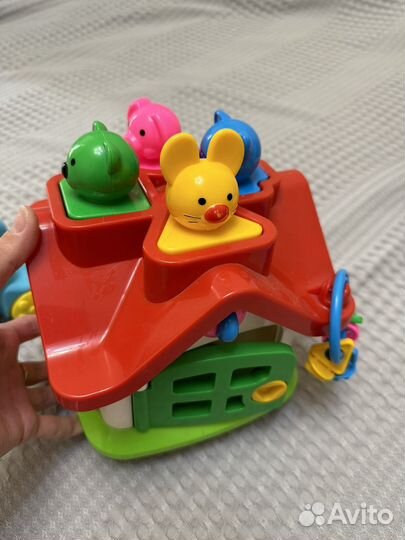 Сортер теремок Полесье и собачка интерактивная