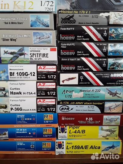 Сборные модели 1/72. Чехи