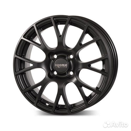 Proma GT 15x6.0 4/100 ET48 D54.1 Черный матовый ne