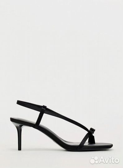 Босоножки zara с бантом