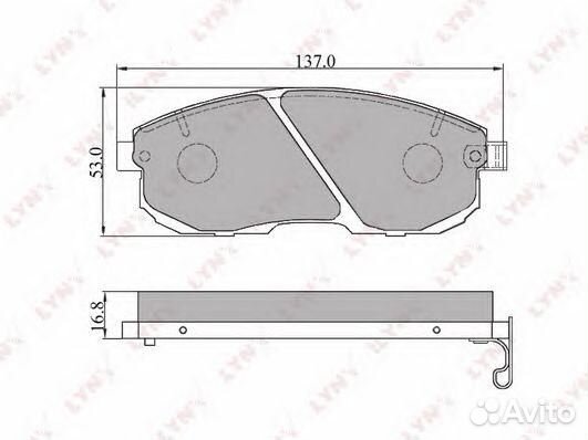 Колодки передние Audi Fiat Nissan Renault Suzuki BD5701