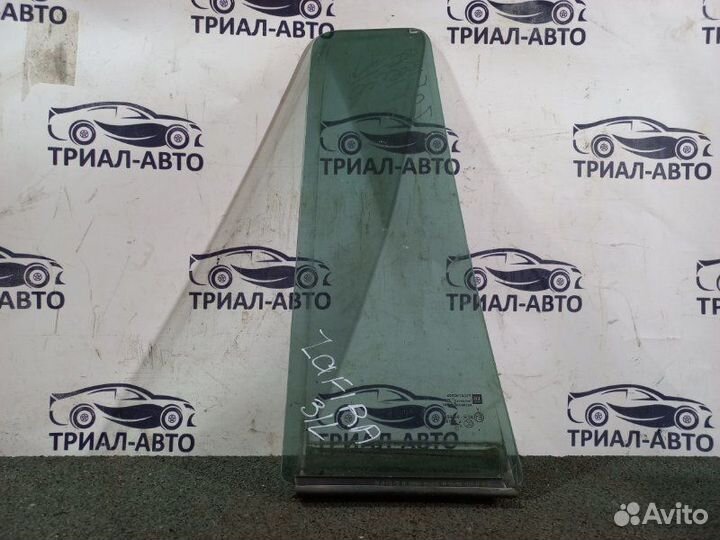 Стекло двери форточка заднее левое Opel Zafira B