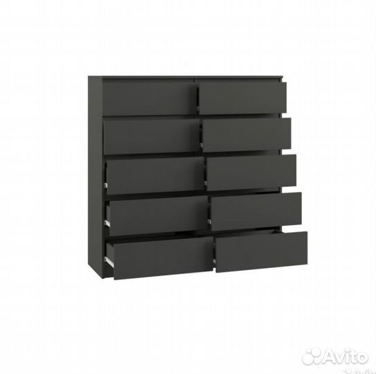 Комод графит лдсп