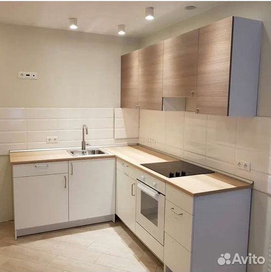 Кноксхульт навесные шкафы.Цв.ясень120х75-2шт