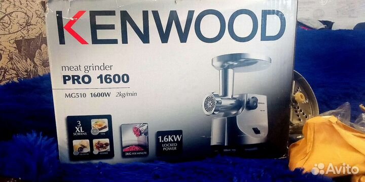 Электро мясорубка kenwood MG 510