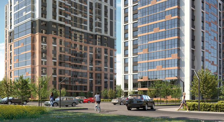 Квартира-студия, 23,3 м², 7/19 эт.