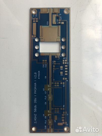 Печатная плата усилителя qо-100 20W