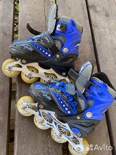 Роликовые коньки детские раздвижные