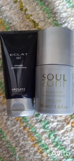 Парфюмерный бальзам после бритья и дезодорант