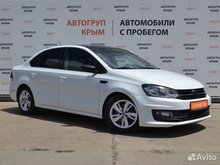 Volkswagen Polo 1.4 AMT, 2018, 70 500 км