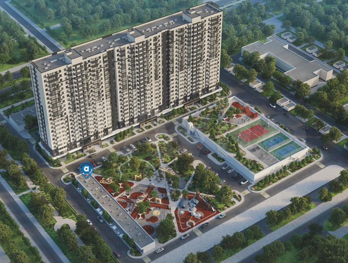 Торговая площадь, фасад на аллею, 80 м²