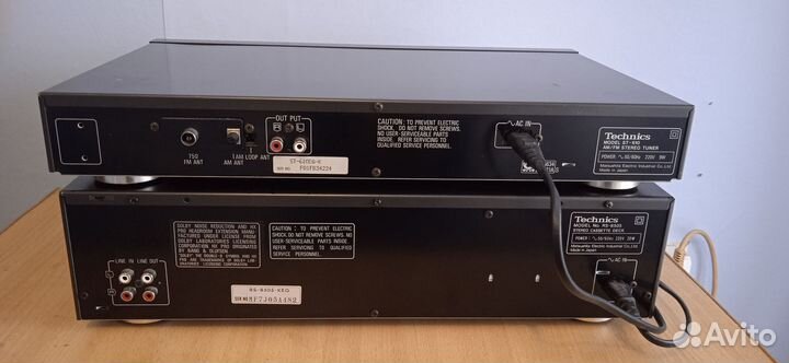 Дека Technics RS -B505 и тюнер Technics ST-610