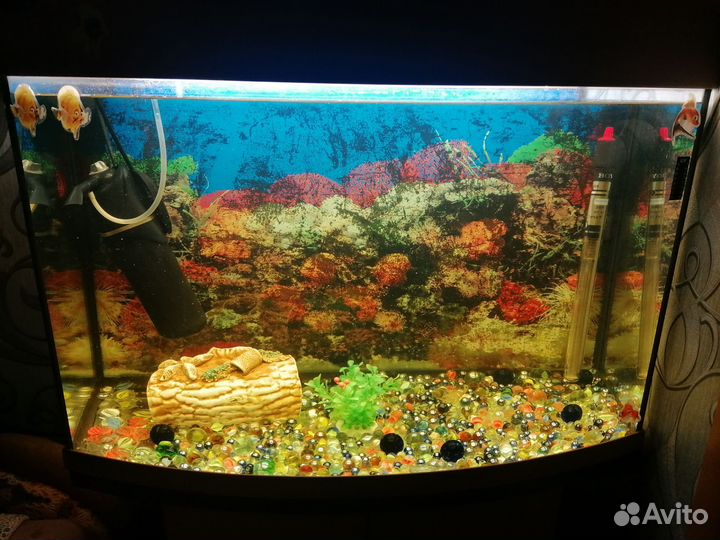 Аквариум с тумбой