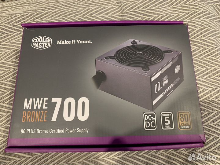 Блок питания Cooler Master 700w bronze
