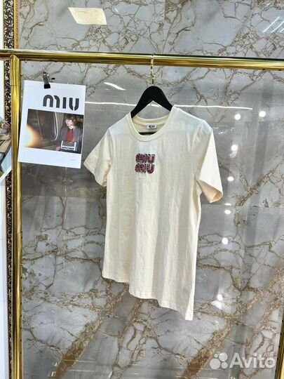 Футболка miu miu