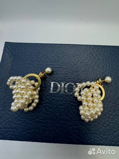 Серьги dior