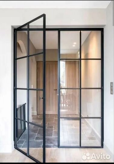 Металлические лофт перегородки