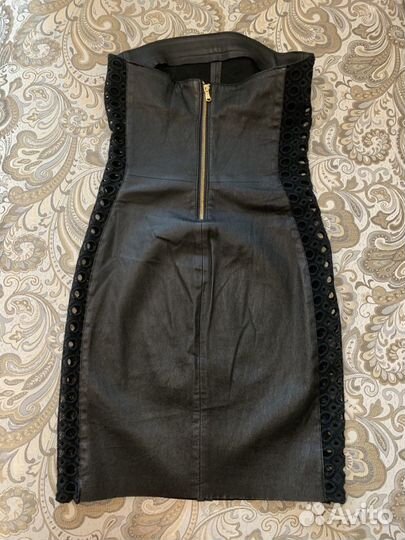 Кожаное платье