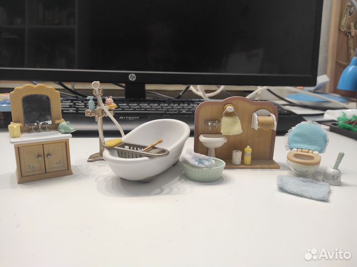 Sylvanian families наборы «Ванная комната»