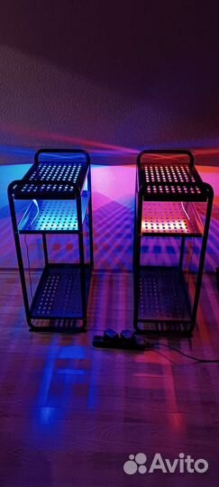 Подставка для системного блока колонок LED R+B