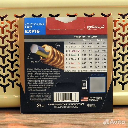 Новые струны джазовые D'addario