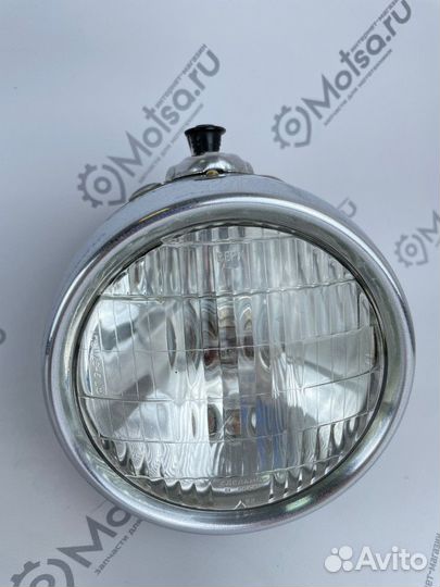 Фара Иж 6В старого образца в сборе с замком зажига