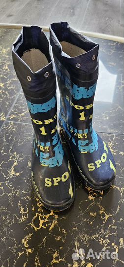 Резиновые сапоги для мальчика