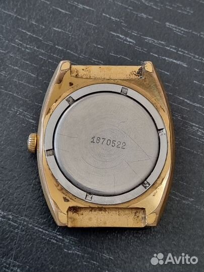 Часы Луч позолоченные СССР au 10