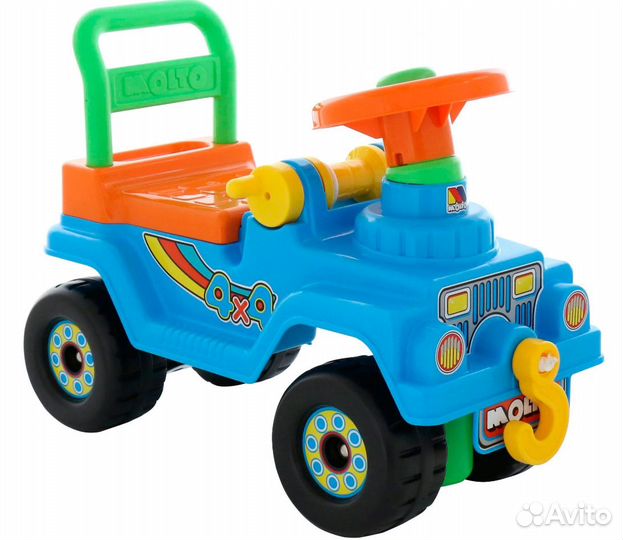 Джип 4Х4 голубой 62819