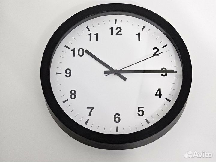 Бесшумные часы Икеа Tjalla