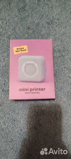 Термо принтер attivo минипринтер