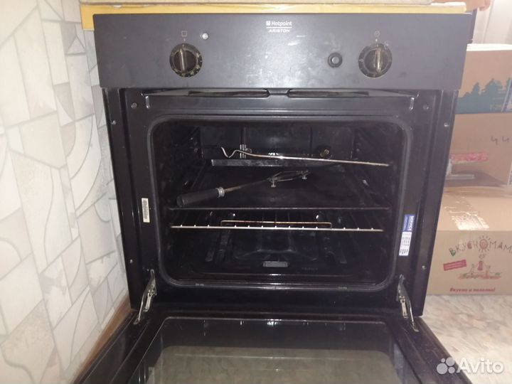 Газовый духовой шкаф hotpoint ariston