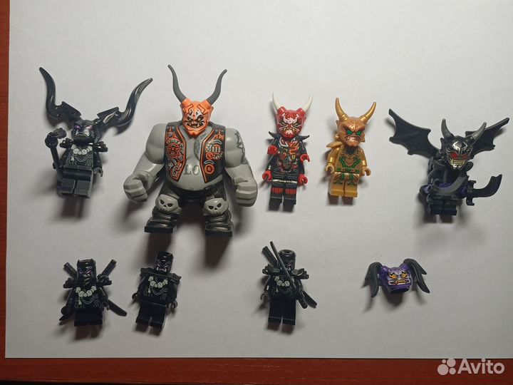Lego ninjago фигурки они ллойд, они демоны
