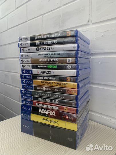 Новый Ведьмак 3 Игра года PS4/PS5 запечатанный