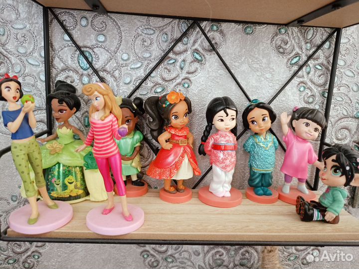 Мини аниматорс Дисней и фигурки принцесс Дисней