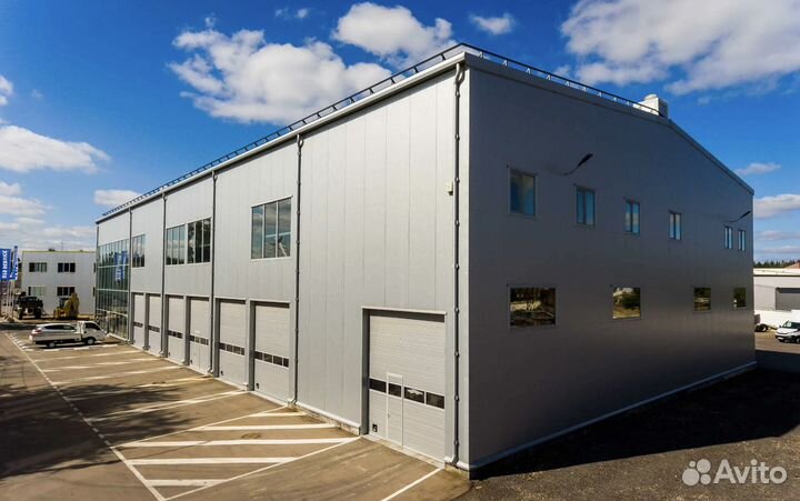 Быстровозводимые ангары и зернохранилище