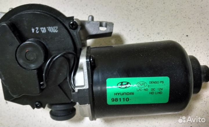 Мотор стеклоочистителя Hyundai Elantra 2006-2011