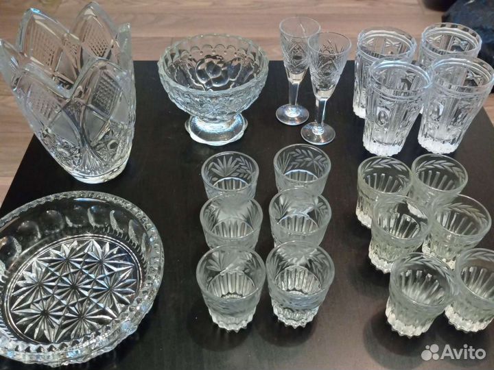 Посуда стекло хрусталь