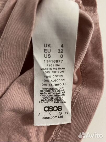 Футболка упокороченная ASOS oversize