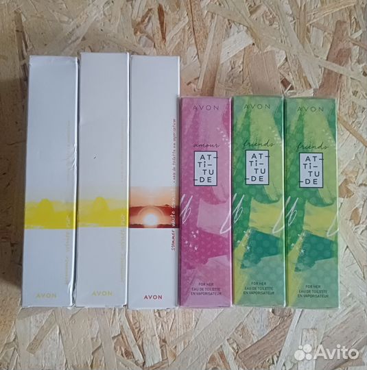 Туалетная вода Эйвон и Орифлейм