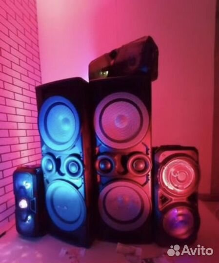 Комплект Колонки акустика караоке