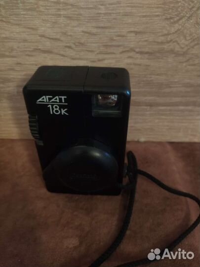 Плёночный фотоаппарат агат 18к