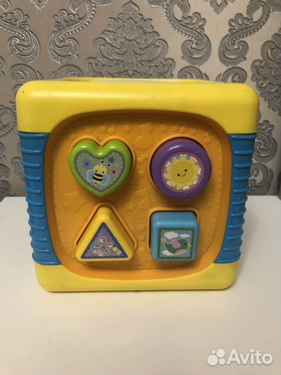 Развивающий кубик baby go