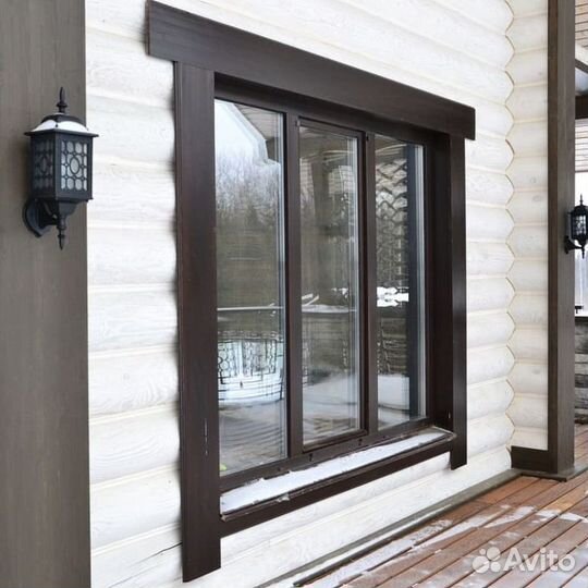 Пластиковые окна. остекление домов