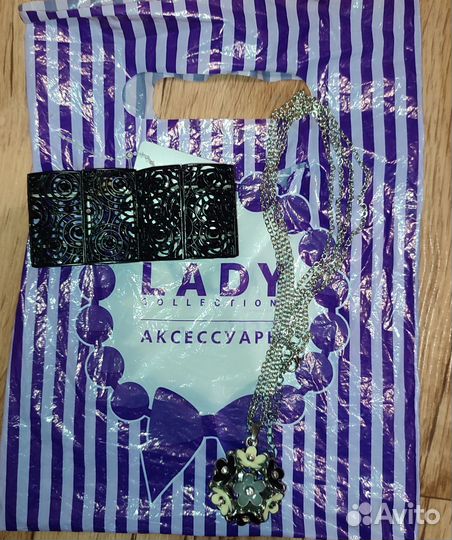 Набор бижутерии Lady Collection. Браслет и колье
