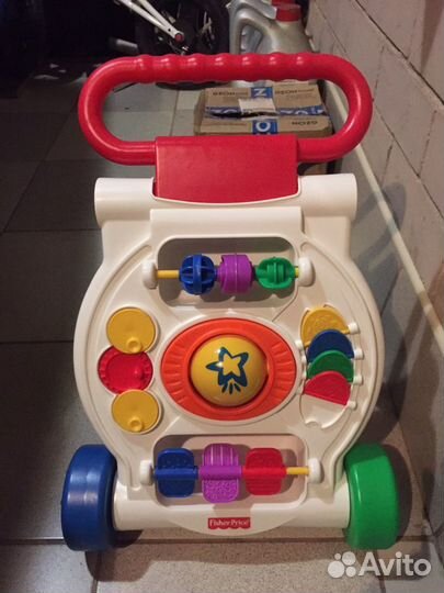 Ходунки-каталка Fisher price